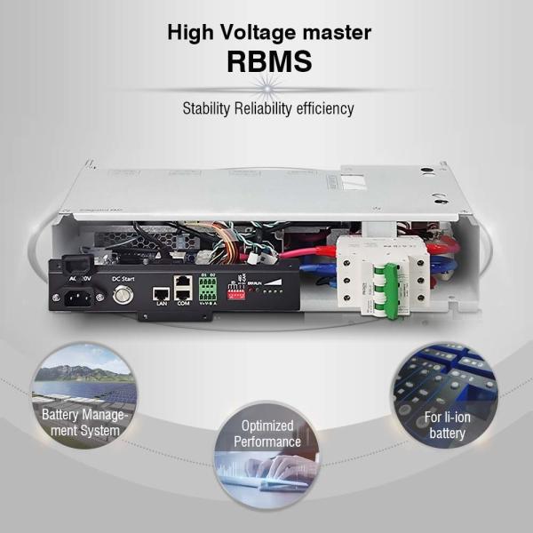 リレー 統合BMS 96V 100A 30S BMS RS485 CAN通信