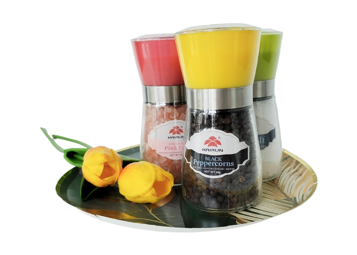 Регулируемая мельница соленая перечная мельница набор нержавеющей стали крышка