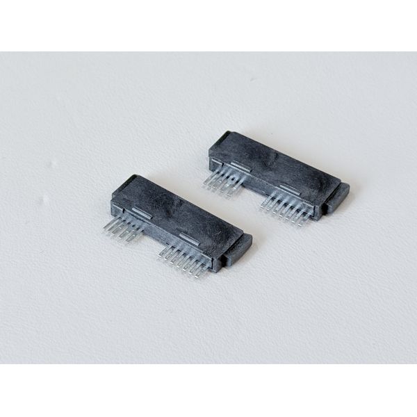 High-Reliability SATA 13Pin 180° Wire Solder Female Connector 1.27mm Pitch | Electrical Signal & Power Terminal Connector for Server, Automotive & Custom Wire Cable Transmission