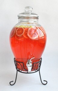glass juice / beverage dispensers