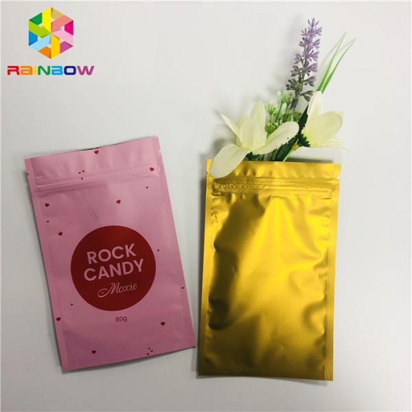 O produto comestível do saco do petisco da impressão do logotipo que empacota biscoitos/chocolate/doces ensaca