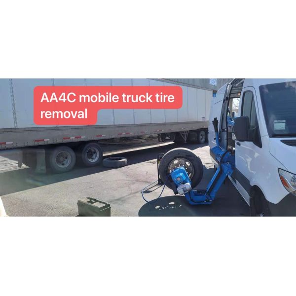 AA4C Mobile truck tire changer truck tyre changing machine AA-MTTC26S
