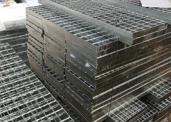 Thickened Hot Dip Galvanized Steel Grating Platform For Parking Lot