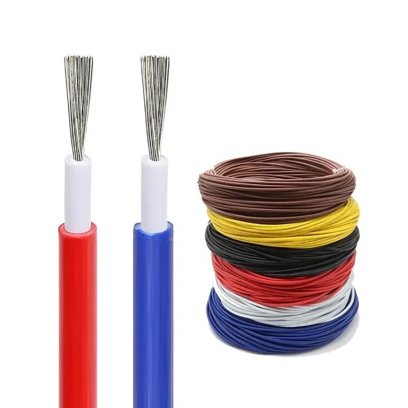 Silicone Rubber Insulated 10 AWG UL3075 High Temperature Braided Wire Standard Copper