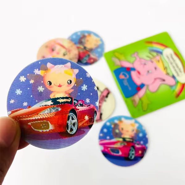 Customizable PET Lenticular 3D Card For Advertising And Souvenirs