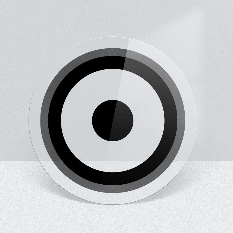 Glass Optical Encoder Disc With Wear Resistance Excellent Light Transmittance
