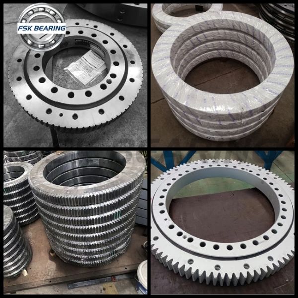 High Quality 011.40.800 External Gear Slewing Bearing Four Point Contact 966.4*678.0*100mm For Cloth Machine
