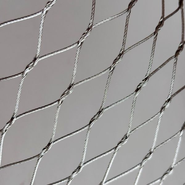 Filet de câble métallique architectural 1mm-6mm 304 316 316L en acier inoxydable