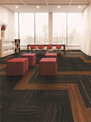 100% Pp Material Eco Friendly Carpet Tiles Modern Design For Project