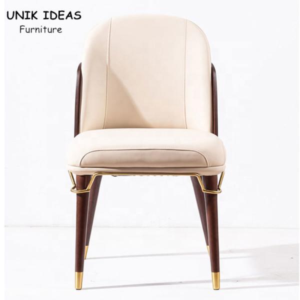 Italian Luxury Metal Frame Dining Chairs 8 Kg Glad Leather Negotiation