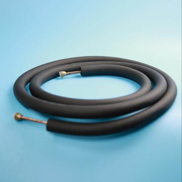 Coil Tube Insulated Copper-Aluminum Pipe Air Conditioning Connection Tubing 3/8