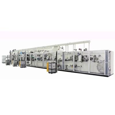 Couche-culotte adulte complètement automatique à grande vitesse faisant la ligne de production à la machine