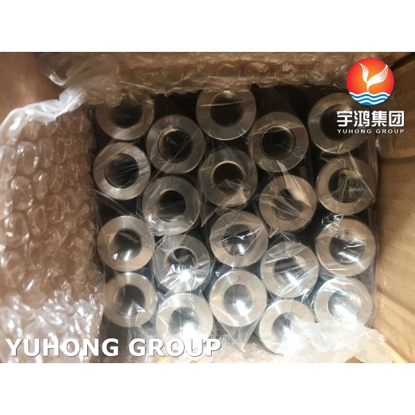 ASTM A182 F316L Stainless Steel Forged Pipe Fittings, BSPP Threaded Coupling 3000LBS