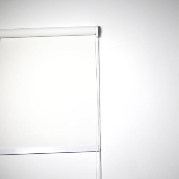 Two Layers Fabric Fire Retardant Horizontal Blinds Curtains