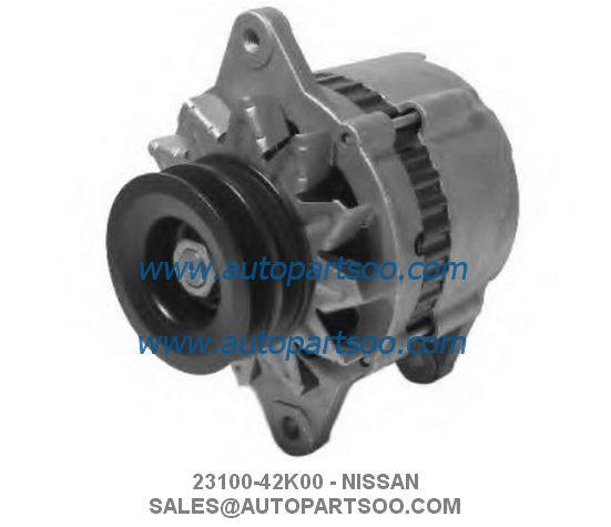 23100-42K00 - NISSAN Alternator 12V 70A Alternadores NISSAN FORK LIFT TD27