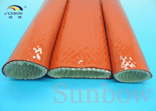 Rust red high temperature resistance fire sleeve fireproof sleeve