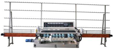 9 Motors Glass Straight Line Beveling Machine with PLC Glass Processing Machine ST261C