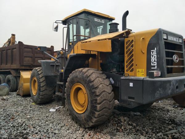 Used SDLG LG956 LG953 Wheel Loader , Secondhand 5 ton Small Good Condition Wheel Loader LG956L For Sale