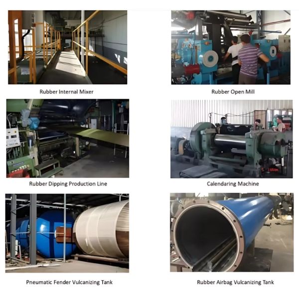 Jincheng ISO 17357 Natural Rubber 3.3*6.5m Pneumatic Marine Rubber Fender for Ship to Ship Application