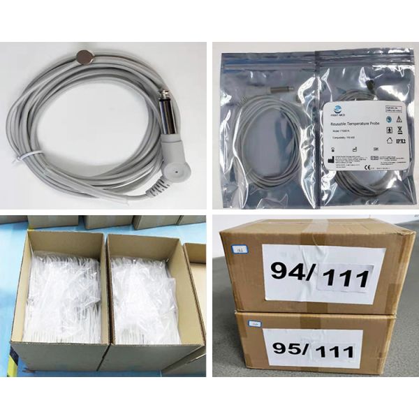 Physio переходник температуры контроля LIFEPAK привязывает 3m 10ft TPU 11140-000078