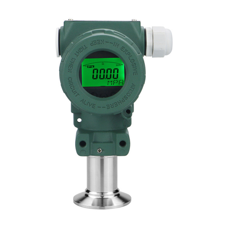38mm Sanitary Type Shock-Proof Pressure Transmitter Made in 4-20Ma 0.5%FS Performance
