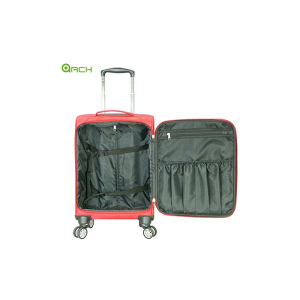 Багаж Eco облегченного гобелена дружелюбный с колесами обтекателя втулки