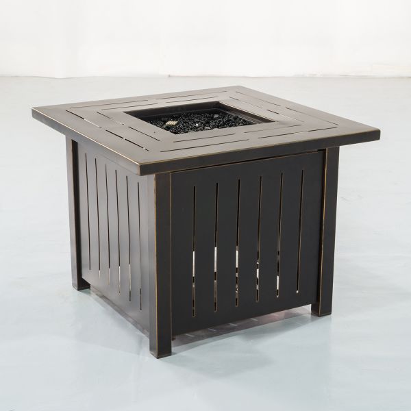 50,000 BTU Auto-Ignition Propane Outdoor Natural Gas Firepit For Garden Terrace