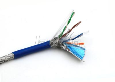 Cabo da rede Cat6 SFTP, cabo ethernet interno de cobre desencapado da categoria 6