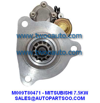 M009T80471 M009T80472  - MITSUBISHI NEW STARTER 24V 7.5KW 12T MOTORES DE ARRANQUE