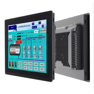 Quadro de liga de alumínio resistente 19 polegadas Industrial All In One PC touch screen monitor