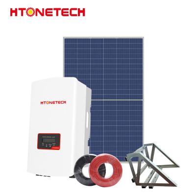 Sistema de painéis solares híbridos de três fases 5KW 500Kw 1Mw