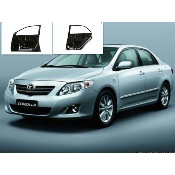 Primed Front Door Replacement 2008 Toyota Corolla Door Panels