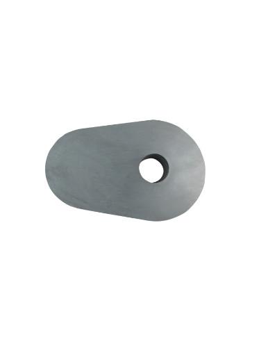 Unburnt Refractory Plate , Gate Plate For Continuous Casting Production