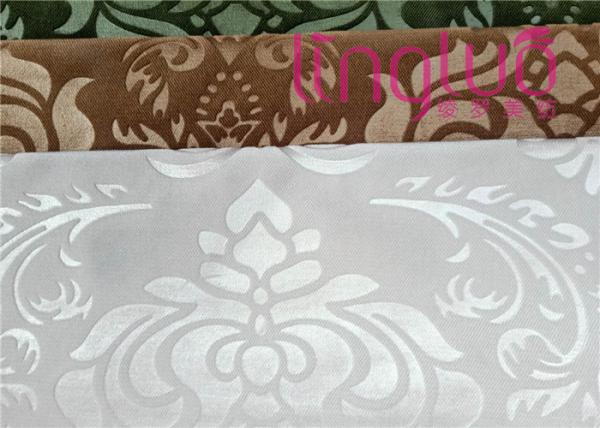Friction Resistance Soft Touch 290GSM Furniture Materials For Upholstery