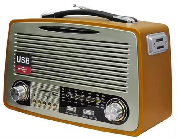 Built-In Speaker FM Radio FM/MW/SW 3 Band for Superior Listening Experience
