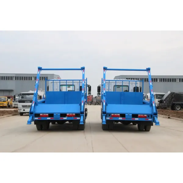 10cbm Dongfeng Refuse Rubbish Collection Truck Swing Arm Garbage Container Truck