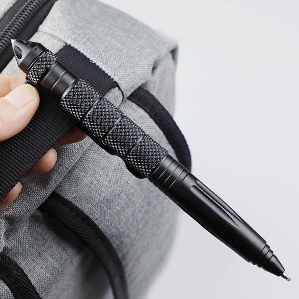 DFG679 Multifunction Self Defense Tactical Pen Aluminum Window Glass Breaker Included