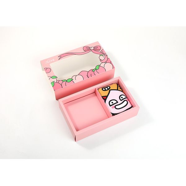 Luxury Apparel Packaging Box Full Color CDR Cardboard Printed For Baby Shirt