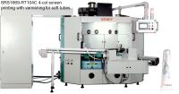 70pcs/Min Silk Screen Printing Machine, imprimante d'écran de la couleur 7bar 4