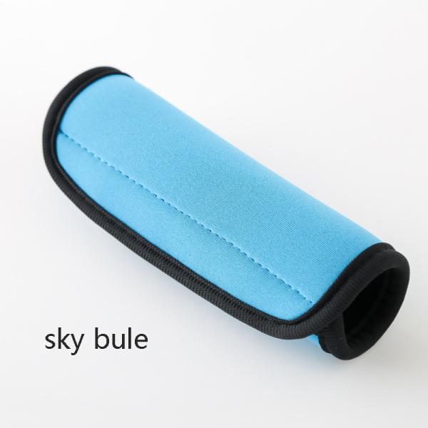 Dansky Customized Logo Neoprene Wear-Resistant Baby Stroller Luggage Handle Wrap Grip Travel Suitcase Luggage