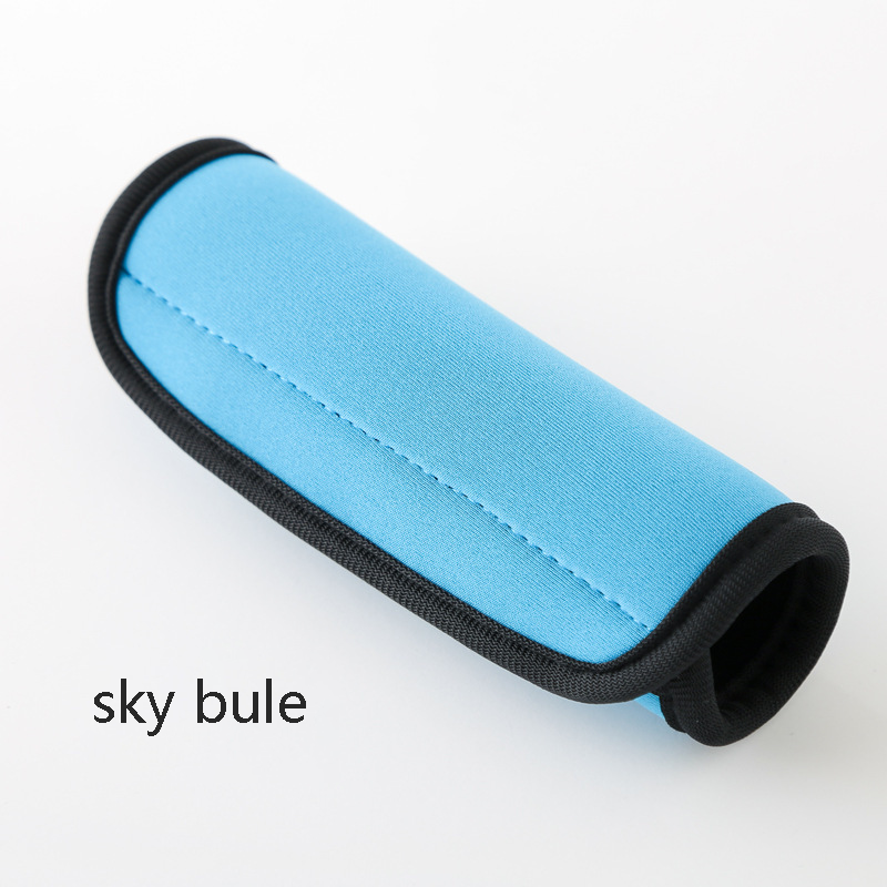 Dansky Luggage Handle Wraps for Suitcase, Bright Color Comfort Soft Handle Covers