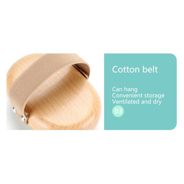 Massage Wet Bath Shower Brush Organic Vegan Sisal Body Dry Brushing Brush