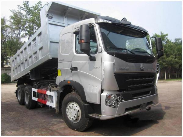 25 toneladas Sinotruk HOWO camião de descarga com dimensões de 5800*2300*1500 e capacidade do motor> 8L