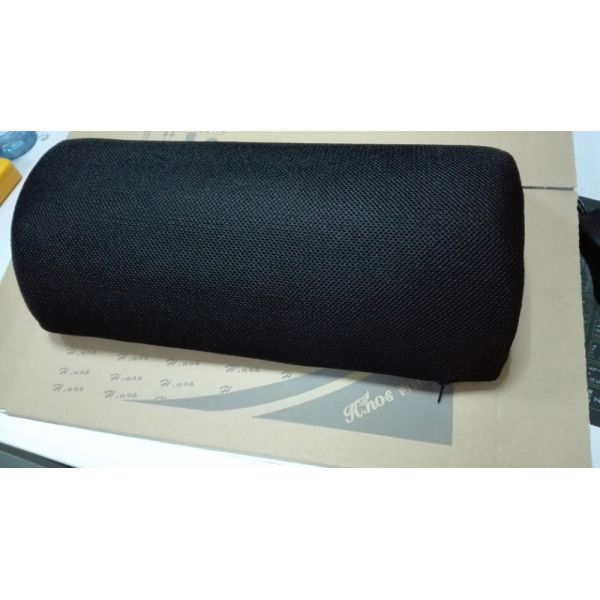 Half Cylinder Memory Foam Cushion , Black Foam Foot Rest Cushion For Office / Home