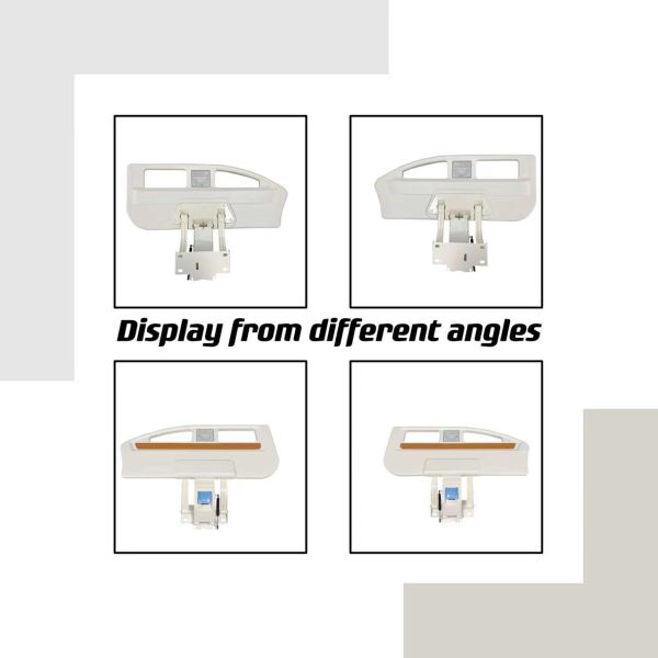 Hospitals Medical PP Guardrail With Angle Display Form Two Colors