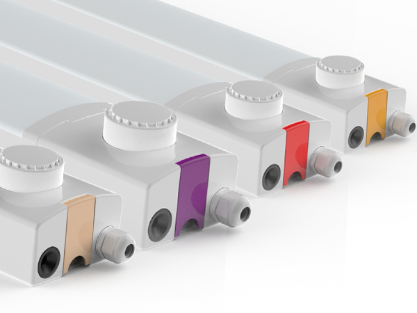 4ft/40W DIP Switchable power and 3CCT 3-Phase Changding D4 LED Moisture-proof Lamp Suitable for Parking Garage and Lighting