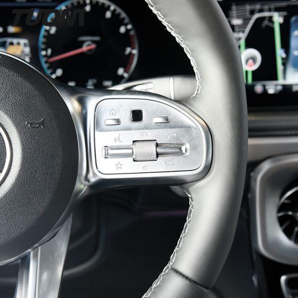 Full Leather 350mm Mercedes Benz AMG Steering Wheel Customizable