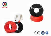 Cabo solar do picovolt da isolação dobro, cabo solar resistente frio TUV da C.C. de 4mm aprovado
