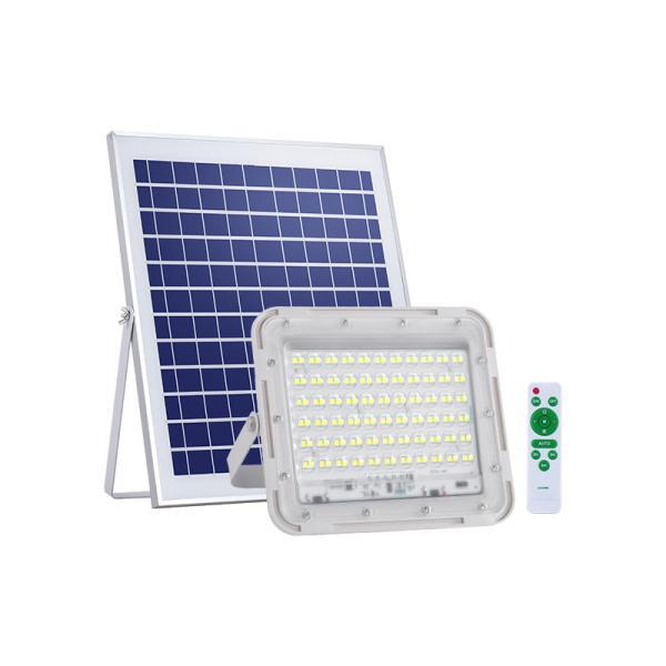 Cor branca solar exterior de abrigo plástica das luzes de inundação IP65 de 520*350mm