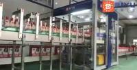 Máquina de embalaje de cajas con bandeja de cadena Embalaje de cajas robótico Alta velocidad 4KW